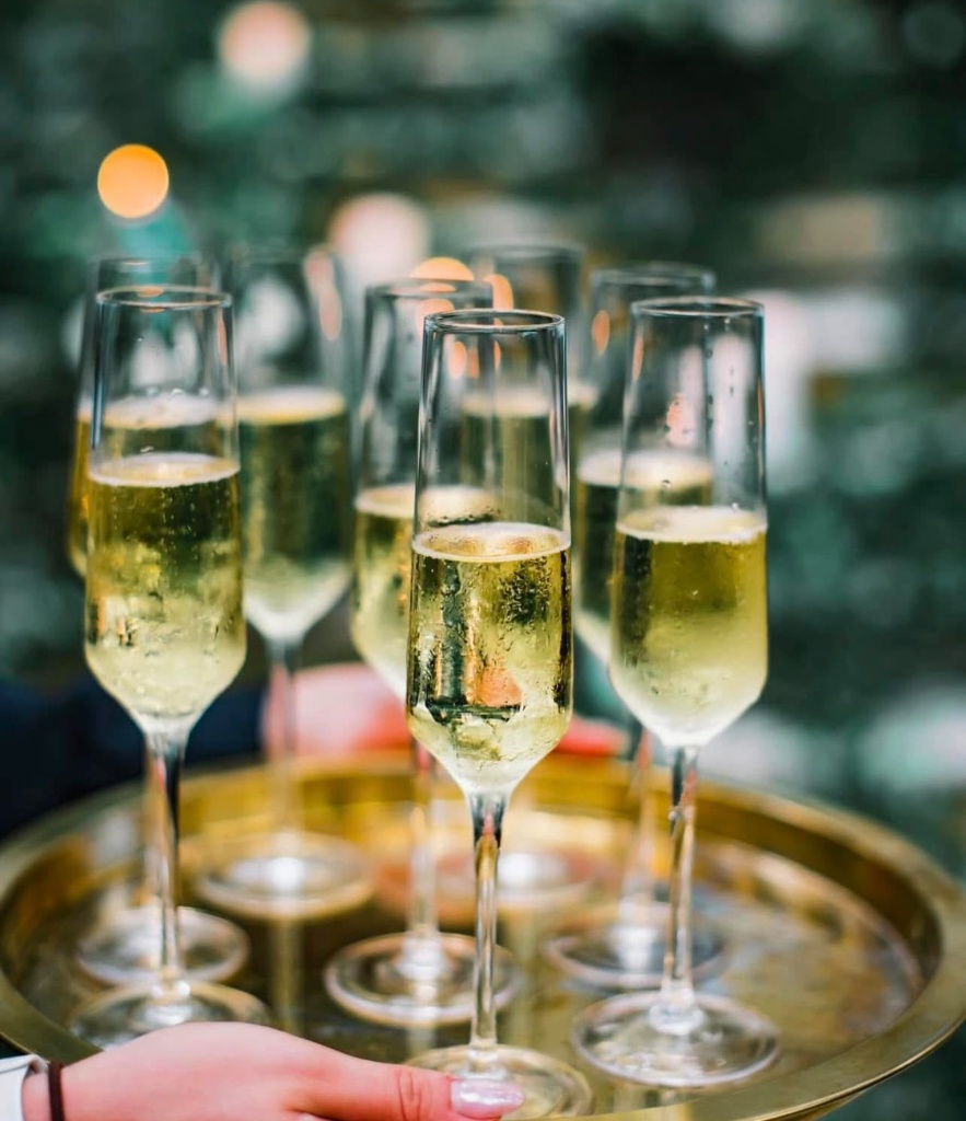 Champagne flutes